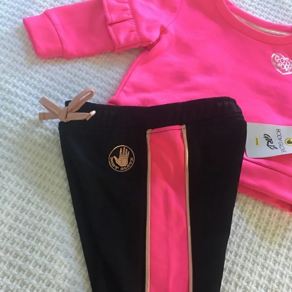BODY GLOVE Active Wear Girls 12M 2pc Set